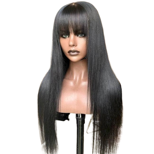 Straight HD Lace Frontal (13x4, 13x6) & Closure (2x6–7x7) Wig – Double Drawn, Cuticle-Aligned, 100% Raw Vietnamese/Indian Human Hair