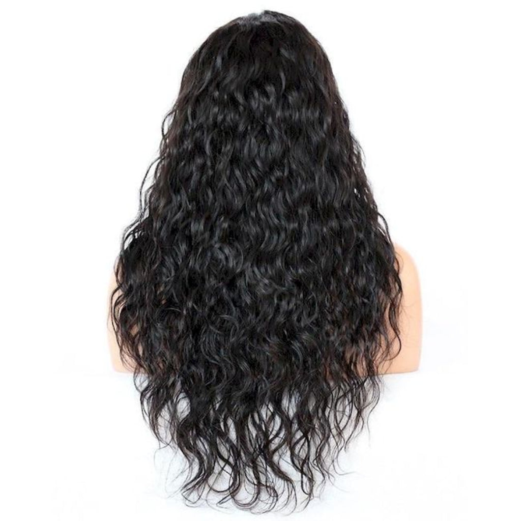 Water Wave HD Lace Frontal (13x4, 13x6, 360) & Closure (4x4–7x7) Wig – Transparent, Small Knots, 100% Raw Human Hair