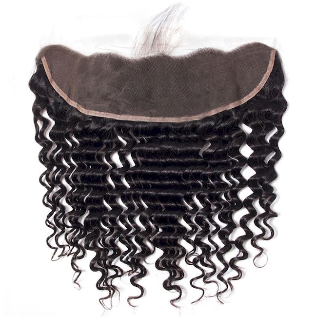 Wholesale Raw Deep Wave Frontal & Closure β Transparent HD Lace, Small Knots, Virgin Human Hair for Salons & Stylists