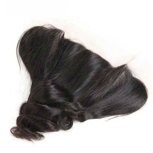 Wholesale Raw Loose Wave HD Lace Frontal & Closure – Transparent, Small Knots, Soft Natural Hair for Salons & Stylists