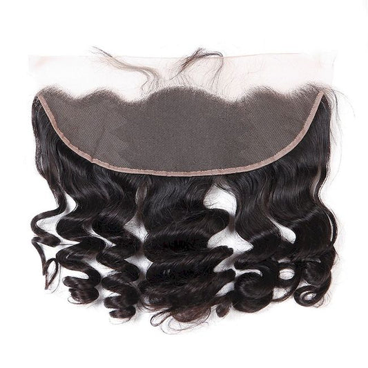 Wholesale Raw Loose Wave HD Lace Frontal & Closure – Transparent, Small Knots, Soft Natural Virgin Human Hair for Salons & Stylists