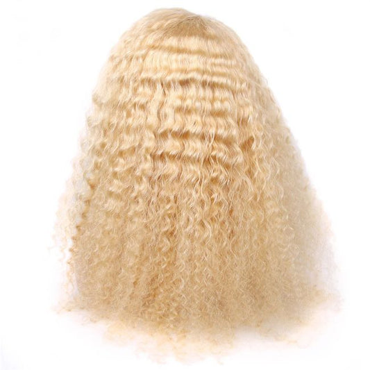 Wholesale 613 transparent lace Wig Kinky Curly Frontal 13*4 13*6 and 2*6 4*4 5*5 6*6 7*7 Closure Wig 100% Human Raw Hair