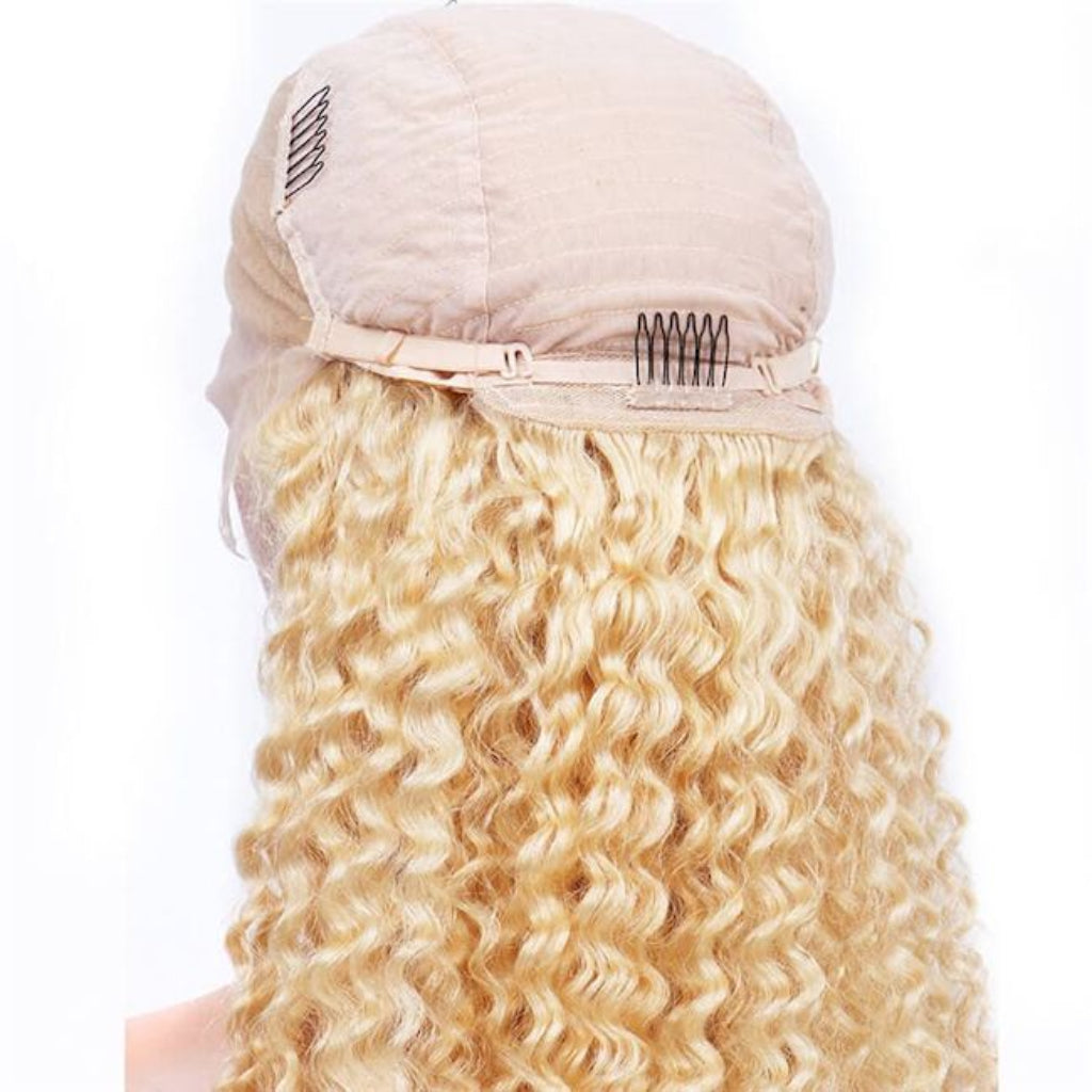 Wholesale 613 HD wig Kinky Curly Frontal 13*4 13*6 and 2*6 4*4 5*5 6*6 7*7 Closure Wig 100% Human Raw Hair