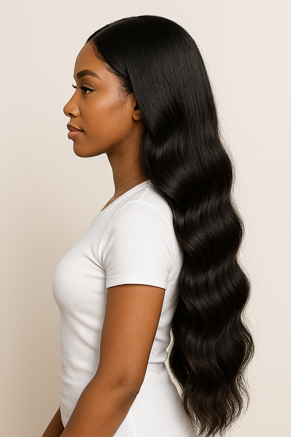 Raw Indian Wave Human Hair Bundles – Super Double Drawn | Natural Black & Blonde | Wholesale for Black Women Hairdressers