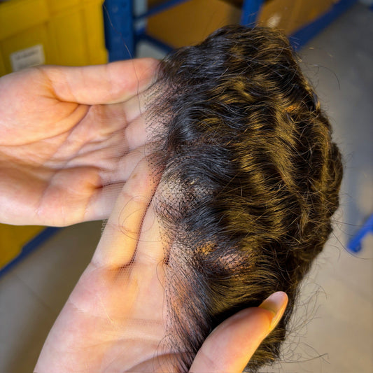 Raw Burmese curly Frontal & Closure – Transparent HD Lace with Small Knots | 100% Human Hair