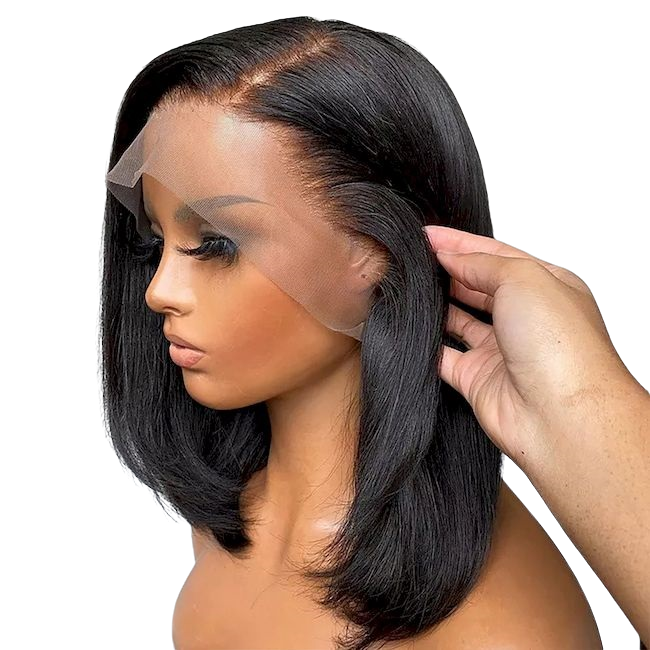 Straight HD Lace Frontal (13x4, 13x6) & Closure (2x6–7x7) Wig – Double Drawn, Cuticle-Aligned, 100% Raw Vietnamese/Indian Human Hair
