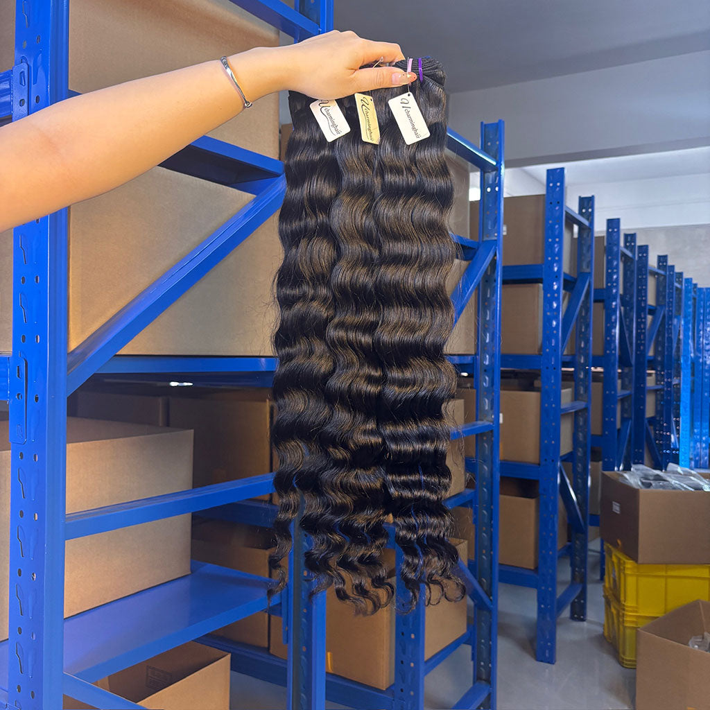 Raw Vietnamese & Indian Loose Deep Wave Hair Bundles