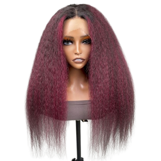 Wholesale 613 HD wig Kinky Straight Frontal 13*4 13*6 and 2*6 4*4 5*5 6*6 7*7 Closure Wig 100% Human Raw Hair