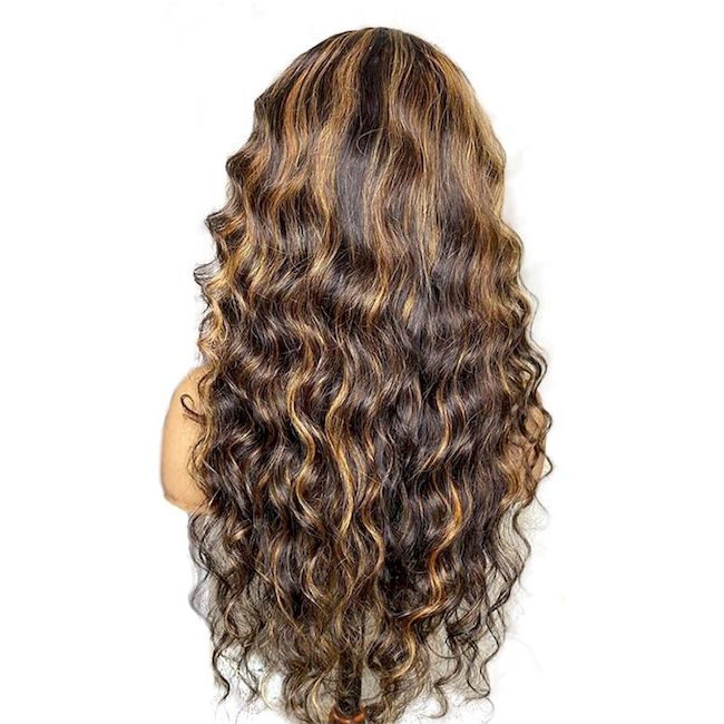 Wholesale 613 transparent lace Wig Water Wave Frontal  13*4 13*6  and 2*6 4*4 5*5 6*6 7*7 Closure  Wig  100% Human Raw Hair