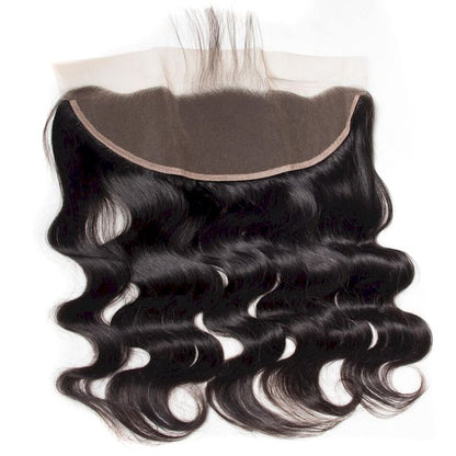 Wholesale Raw Body Wave Frontal & Closure – Transparent HD Lace, Small Knots, Full Soft Hair