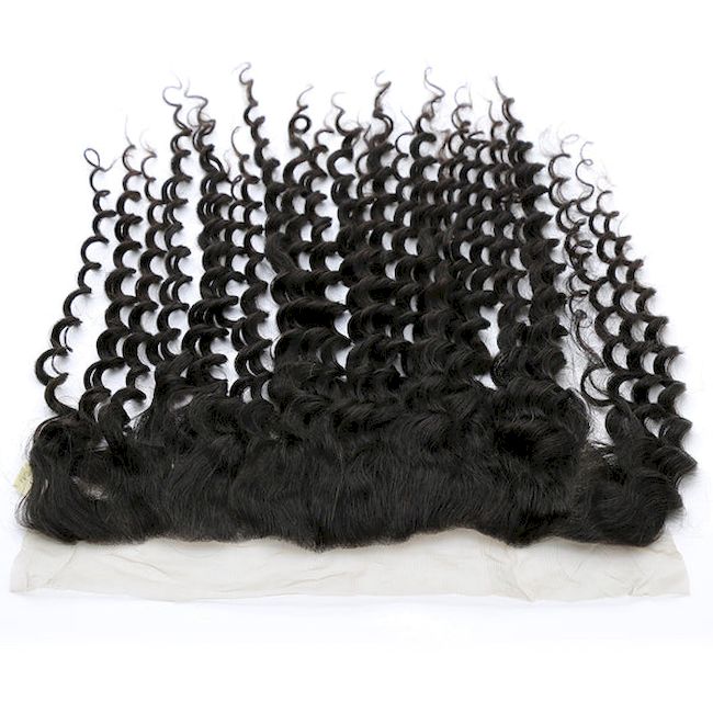 Wholesale Raw Kinky Curly HD Lace Frontal & Closure – Transparent HD Lace, Small Knots, Virgin Human Hair for Salons & Stylists