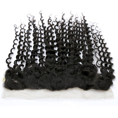 Wholesale Raw Kinky Curly HD Lace Frontal & Closure – Transparent HD Lace, Small Knots, Virgin Human Hair for Salons & Stylists