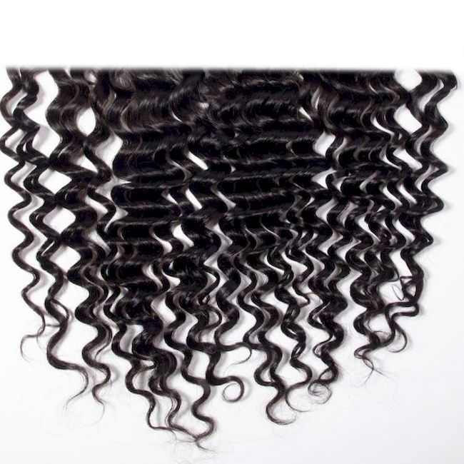 Wholesale Raw Water Wave Frontal & Closure – Transparent HD Lace, Small Knots, 100% Human Hair