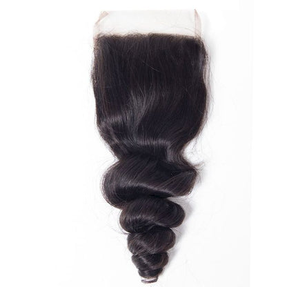 Wholesale Raw Loose Wave HD Lace Frontal & Closure – Transparent, Small Knots, Soft Natural Virgin Human Hair for Salons & Stylists
