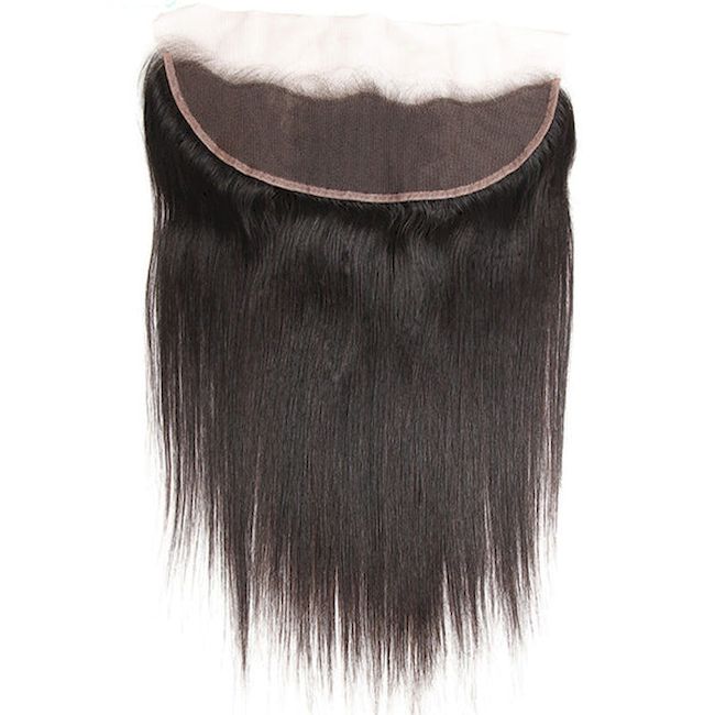 Raw Straight Frontal & Closure – Transparent HD Lace with Small Knots | 100% Human Hair