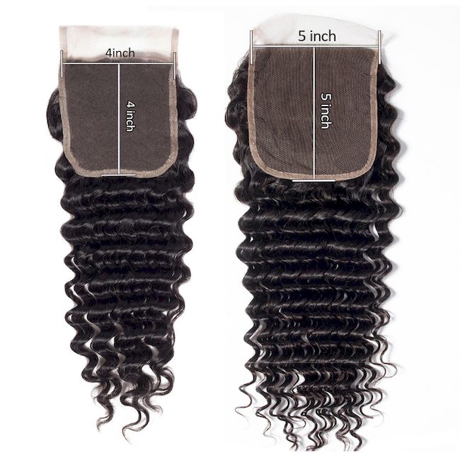 Wholesale Raw Deep Wave Frontal & Closure – Transparent HD Lace, Small Knots, Virgin Human Hair for Salons & Stylists
