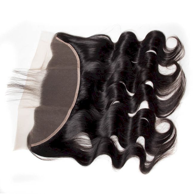 Wholesale Raw Body Wave Frontal & Closure – Transparent HD Lace, Small Knots, Full Soft Hair