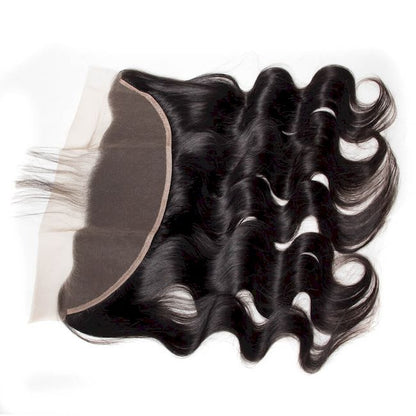 Wholesale Raw Body Wave Frontal & Closure – Transparent HD Lace, Small Knots, Full Soft Hair