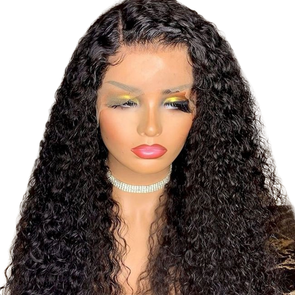 Wholesale Raw Kinky Curly Transparent Lace Wig – 13x4, 13x6 Frontal & 2x6–7x7 Closure, Double Drawn 100% Human Hair, Natural Thick & Soft for Black Women