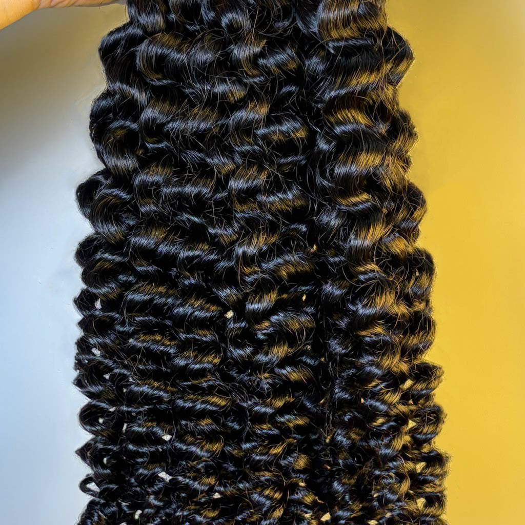 Kinky Curly bulk human hair – product gallery image 5