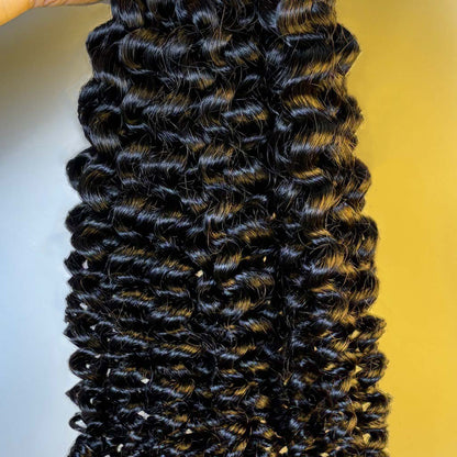 Kinky Curly bulk human hair – product gallery image 5
