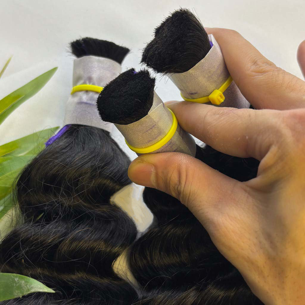 Deep Wave bulk human hair – product gallery image 1