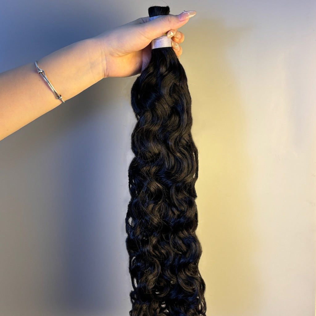 Water Wave bulk human hair – product gallery image 7