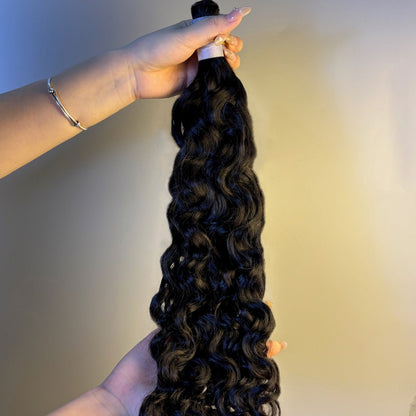 Water Wave bulk human hair – product gallery image 5