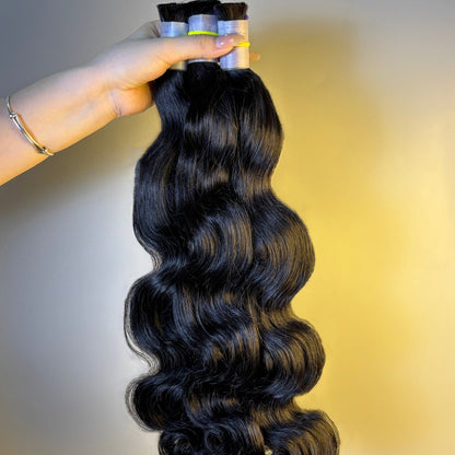 Body Wave bulk human hair – product gallery image 5