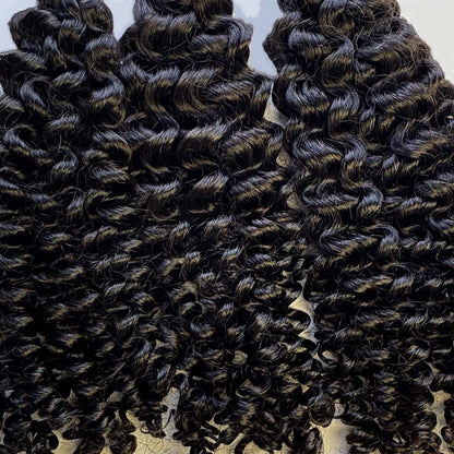 Kinky Curly bulk human hair – product gallery image 3