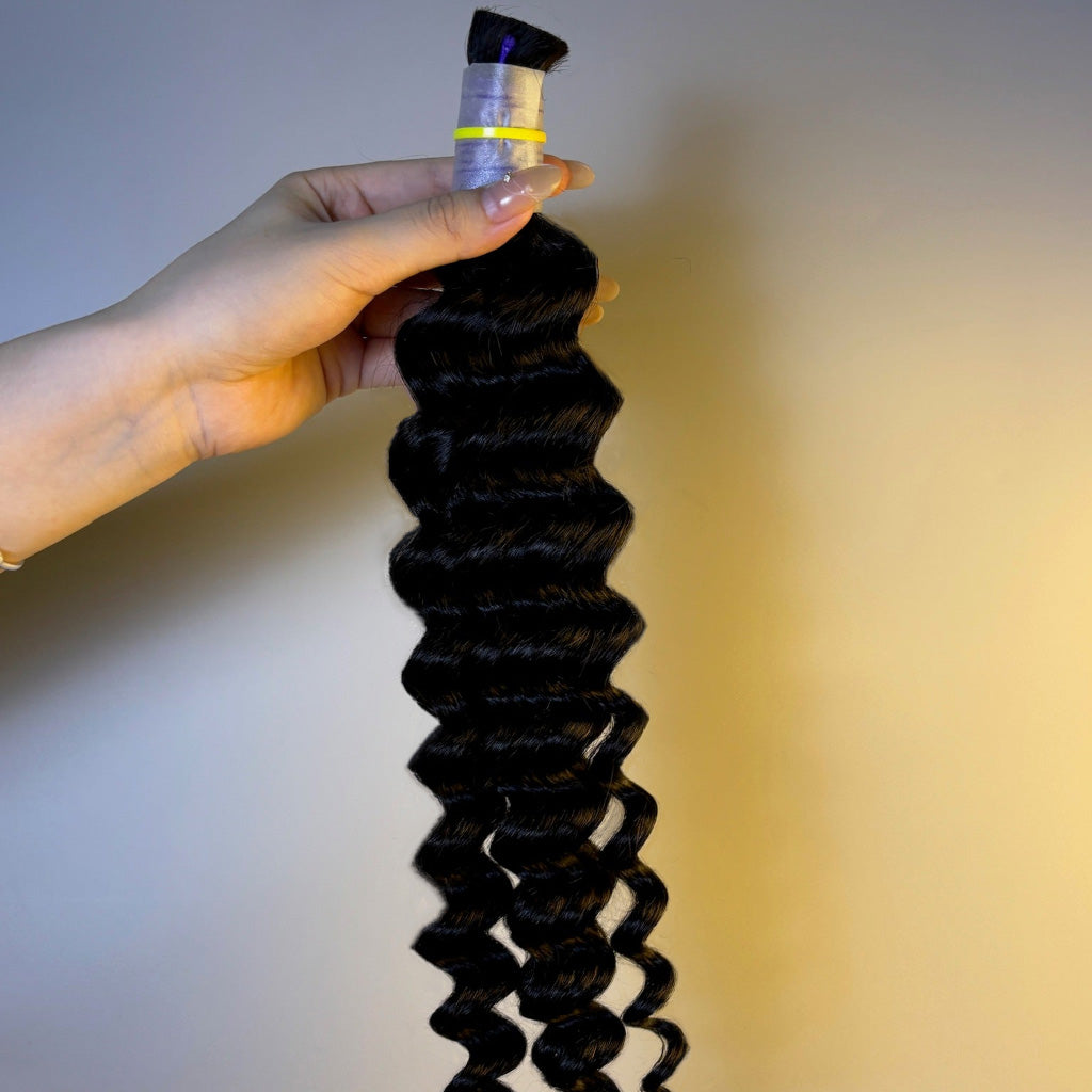 Deep Wave bulk human hair – product gallery image 7