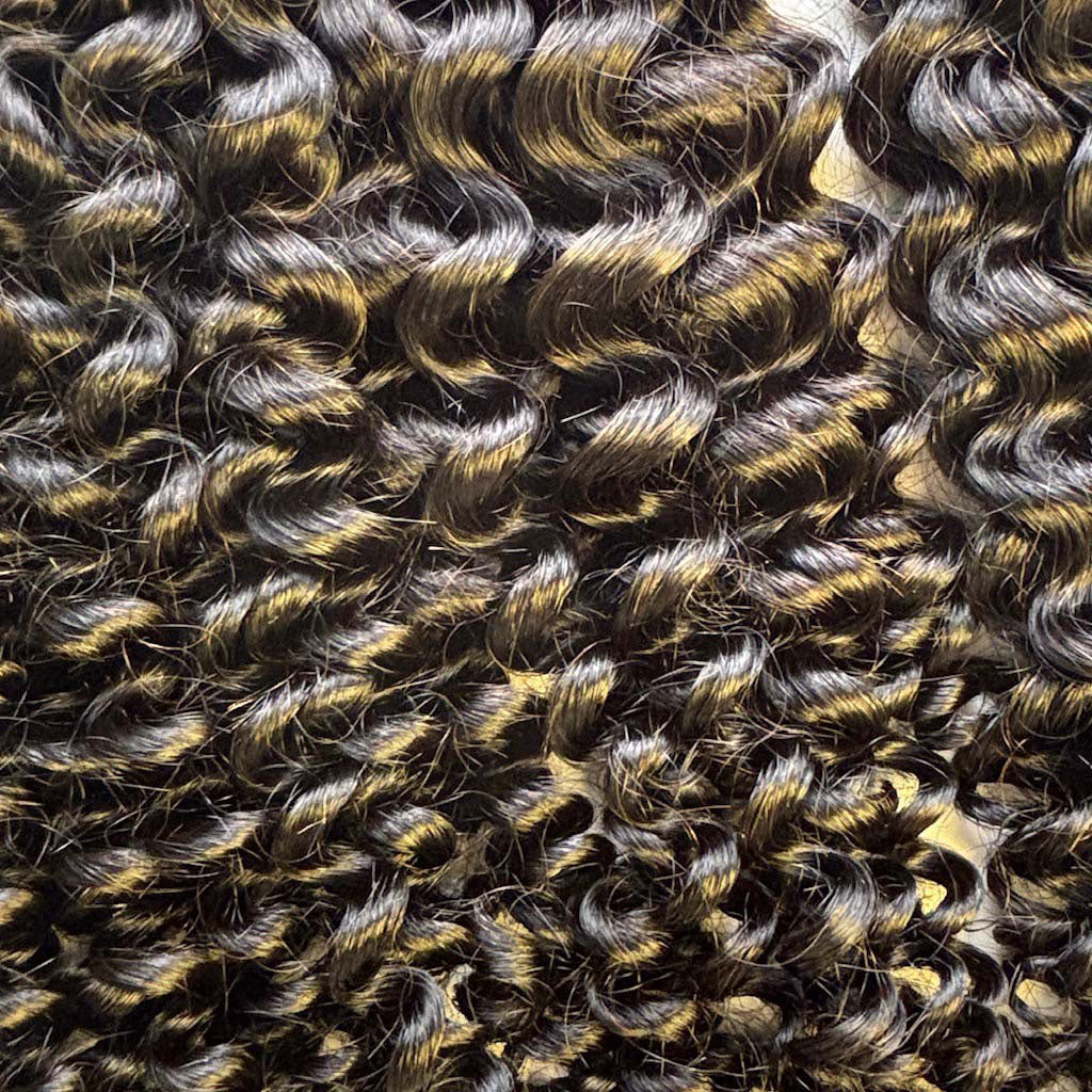 Kinky Curly bulk human hair – product gallery image 2