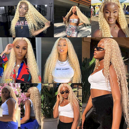 Wholesale 613 transparent lace Wig Straight Frontal  13*4 13*6  and 2*6 4*4 5*5 6*6 7*7 Closure  Wig  100% Human Raw Hair