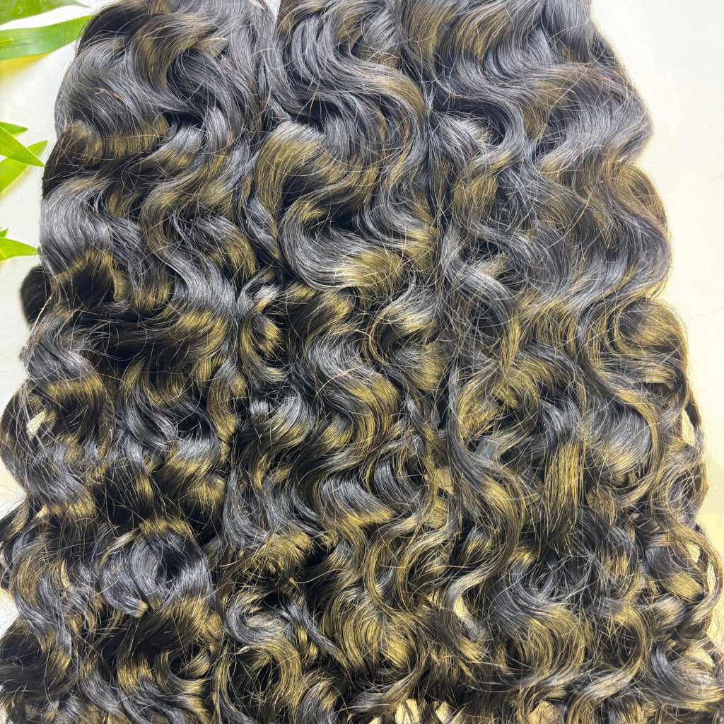Water Wave bulk human hair – product gallery image 2