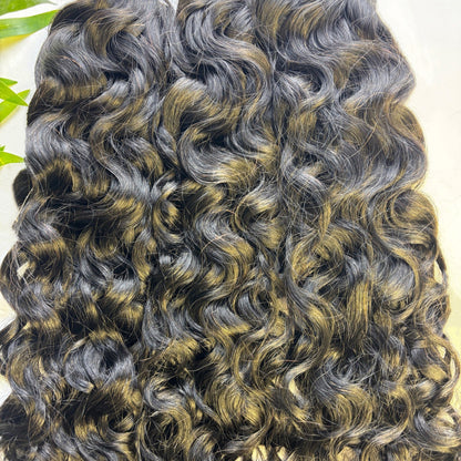Water Wave bulk human hair – product gallery image 2