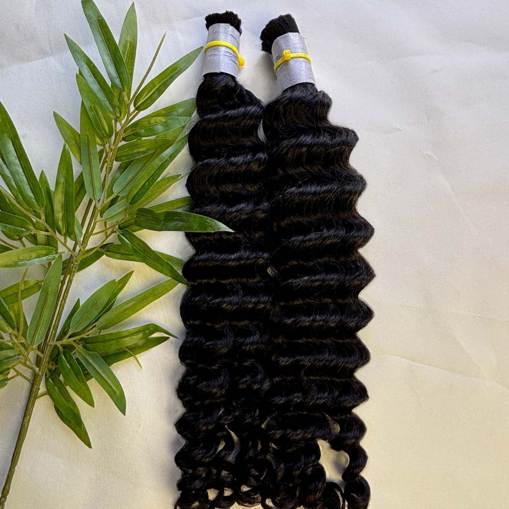 Deep Wave bulk human hair – product gallery image 2
