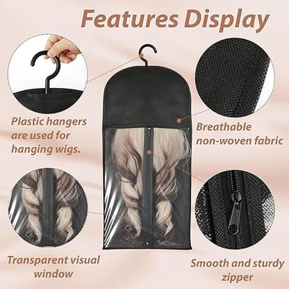 Portable Wig Storage Bag ，Redeem 250 points for 1 Portable Wig Storage Bag