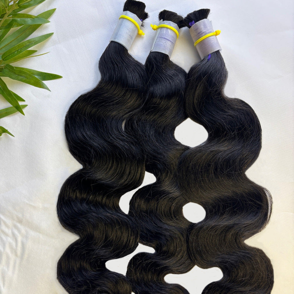 Body Wave bulk human hair – product gallery image 3