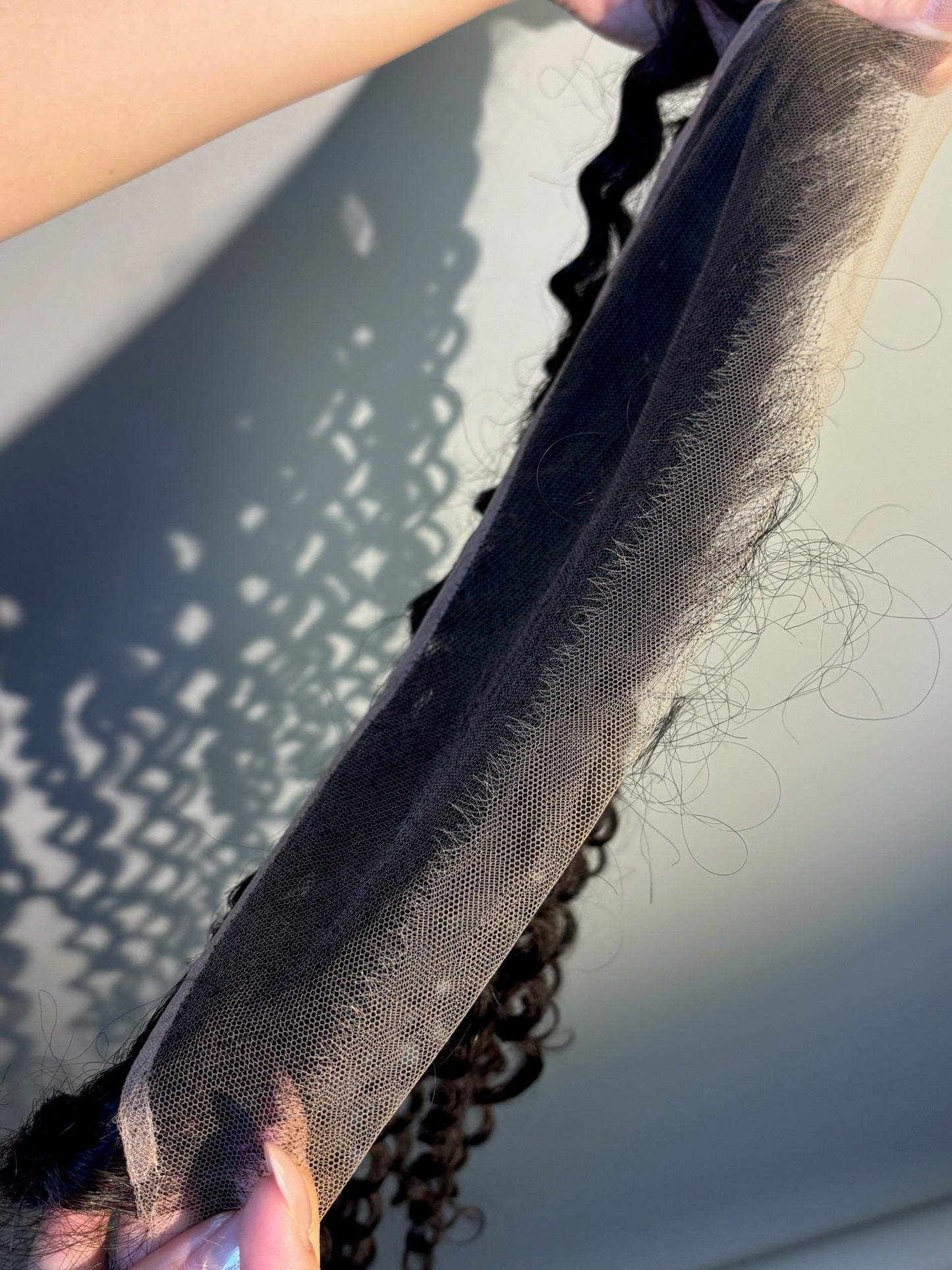 Raw Burmese curly Frontal & Closure – Transparent HD Lace with Small Knots | 100% Human Hair