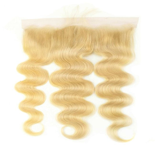 Wholesale 613 Straight HD Transparent Lace Frontal & Closure – Small Knots, 100% Raw Human Hair
