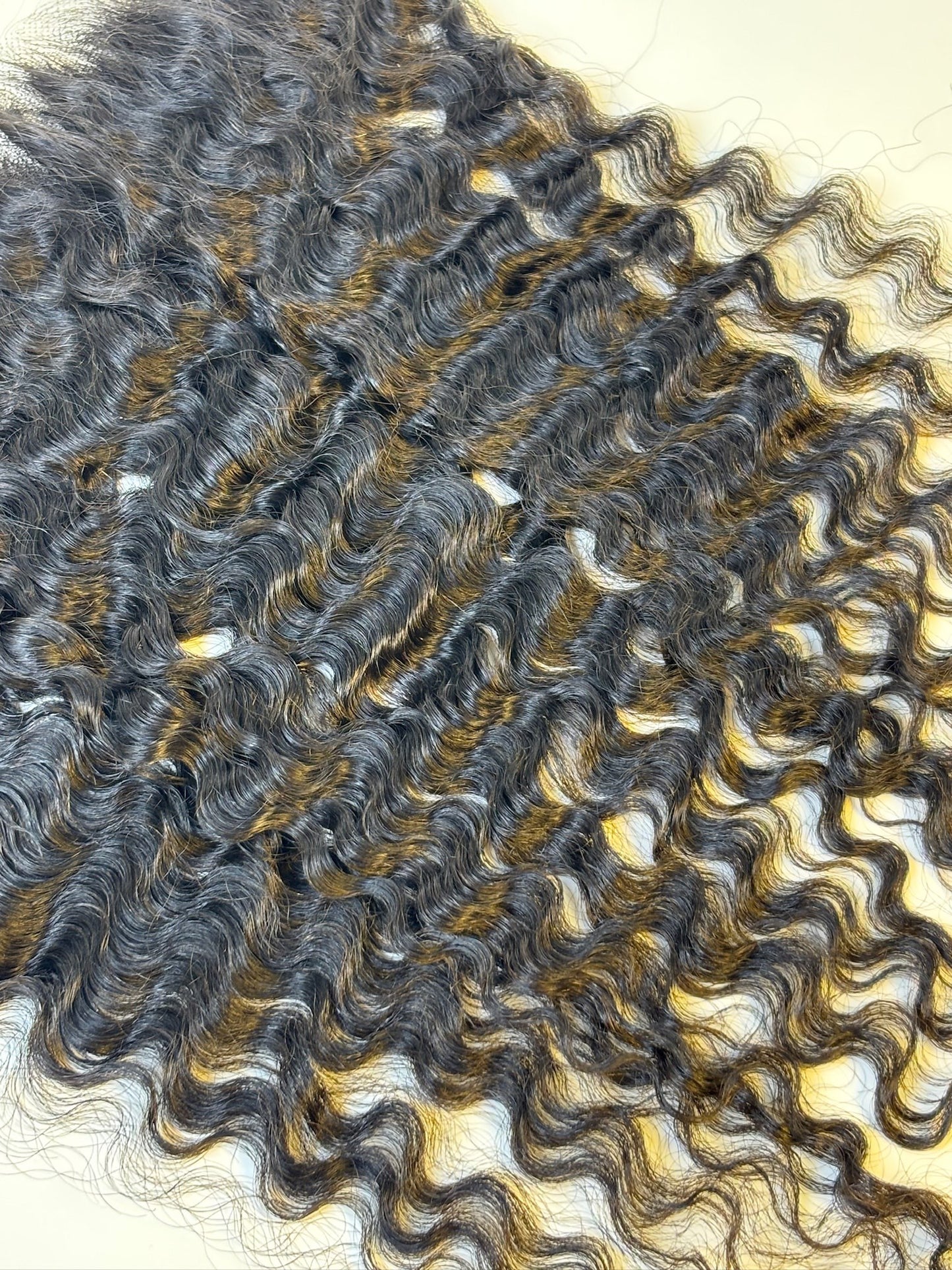 Raw Burmese curly Frontal & Closure – Transparent HD Lace with Small Knots | 100% Human Hair