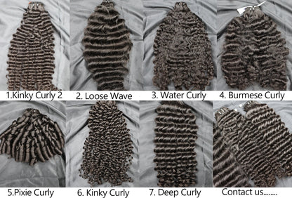 Hair Bundle Straight Body Wtaer Loose Deep Wave  Curly Kinky Wholesale