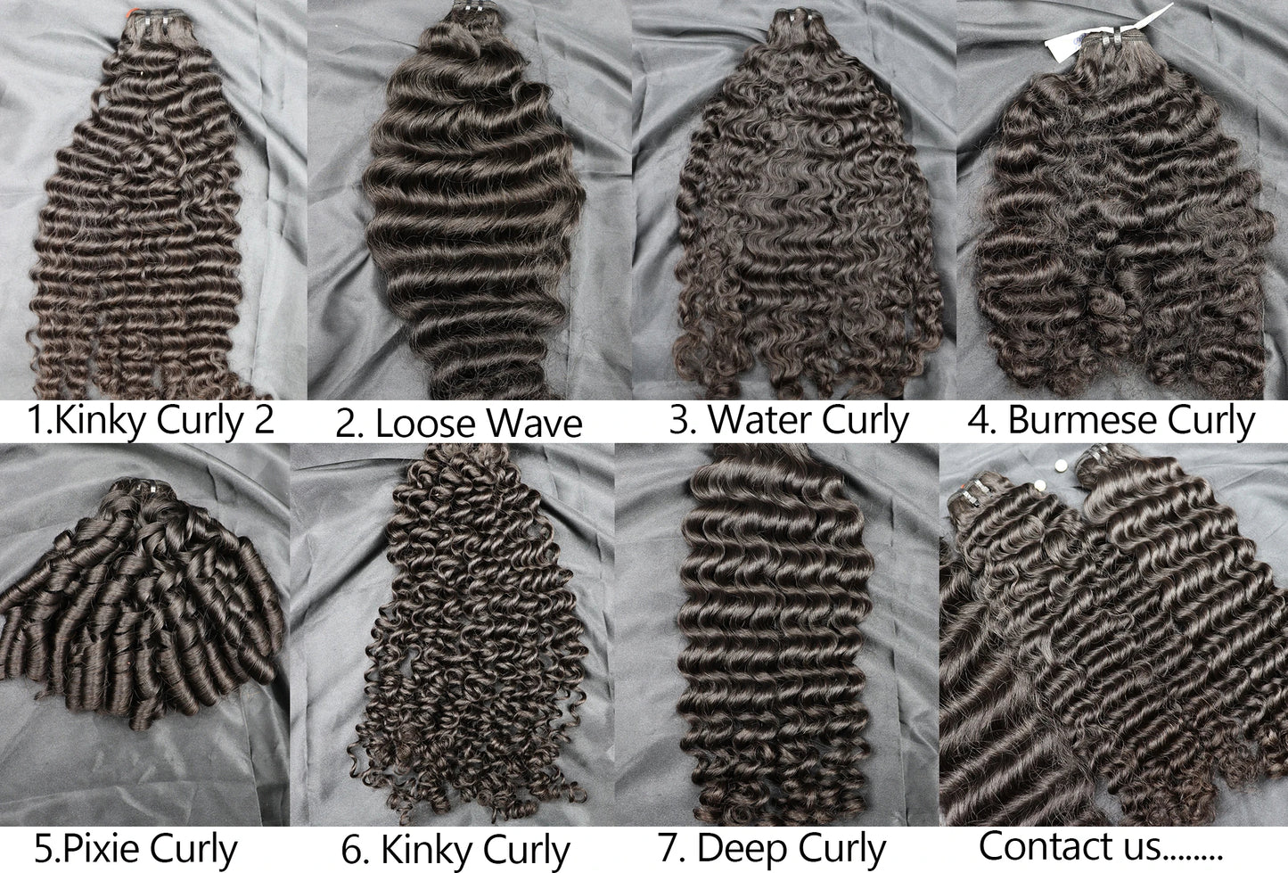 Ucharming Hair Top Raw A+ Pro Hair Bundle Cheveux raides Body Water Loose Deep Wave Bouclés Crépus Vente en gros 