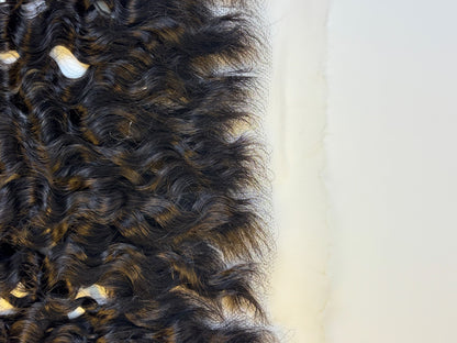 Raw Burmese curly Frontal & Closure – Transparent HD Lace with Small Knots | 100% Human Hair