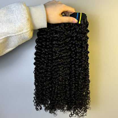 100% Raw Human Hair Water Wave Bundles – Wavy & Curly Weft Extensions, Double Drawn, Soft & Natural Look | Exclusive for Black Women & ucharminghair