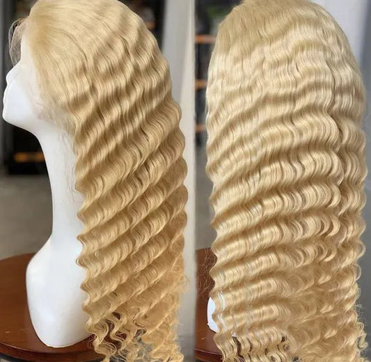 Wholesale 613 transparent lace Wig  Loose DeepFrontal  13*4 13*6  and 2*6 4*4 5*5 6*6 7*7 Closure  Wig  100% Human Raw Hair