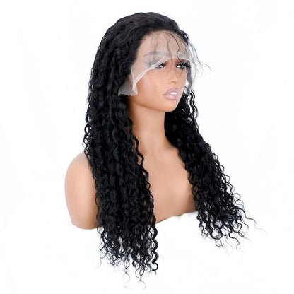Water Wave Transparent  Lace 13*4 13*6 360 Frontal  4*4 5*5 6*6 7*7 Closure  Wig  100% Human Raw Hair Top Raw A+