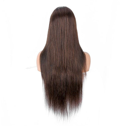 Raw Straight HD Lace Frontal (13x4, 13x6) & Closure (2x6, 4x4, 5x5, 6x6, 7x7) Wig – 100% Human Hair
