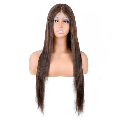 Raw Straight HD Lace Frontal (13x4, 13x6) & Closure (2x6, 4x4, 5x5, 6x6, 7x7) Wig – 100% Human Hair