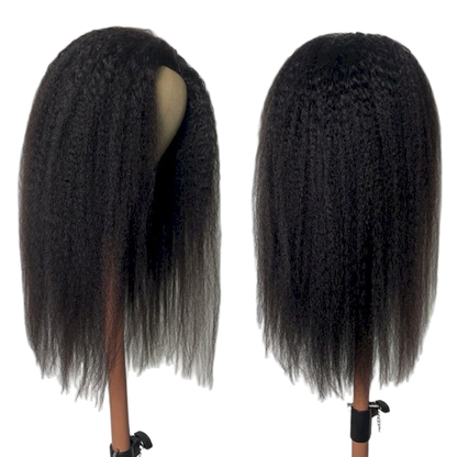 Wholesale Raw Kinky Straight Transparent HD Lace Wig – 13x4, 13x6, 360 Frontal & 4x4–7x7 Closure, 100% Human Raw Hair for Black Women